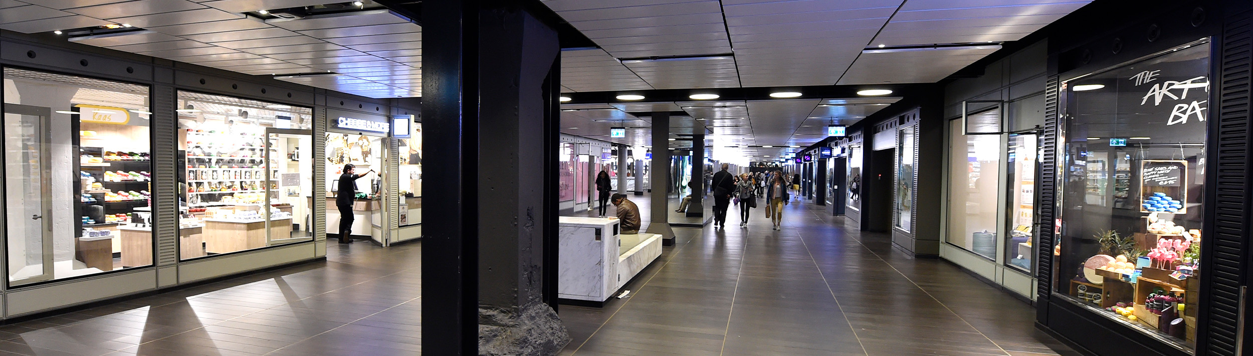 Referentie centraal station Amsterdam